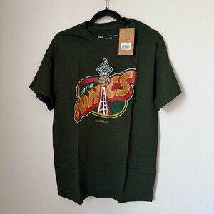 NWT Mitchell & Ness Seattle Supersonics Tee